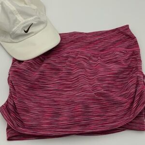 Athleta Pink Heather Performance Short Skort